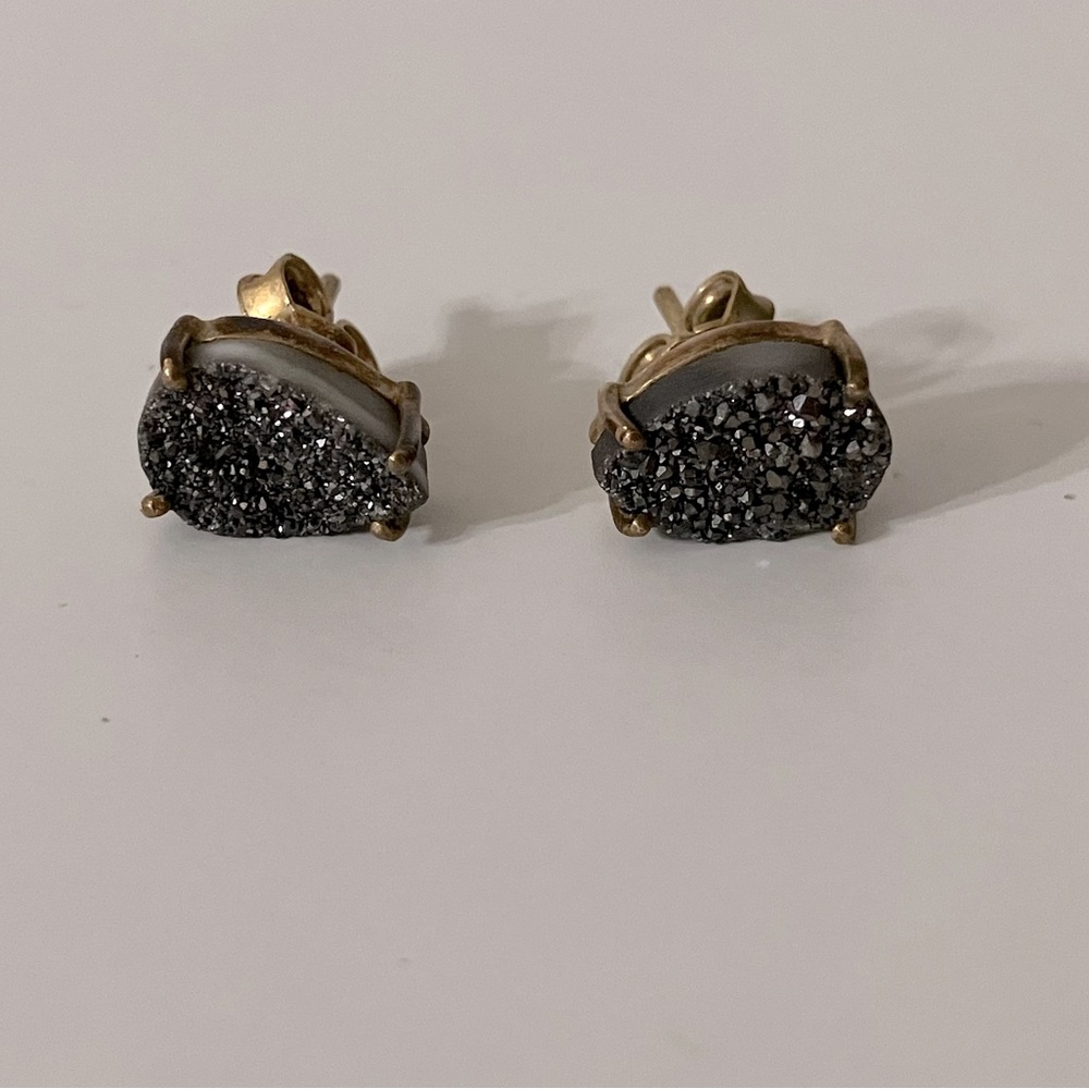 Stone earrings